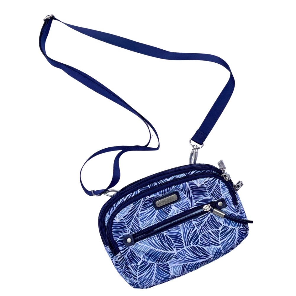 baggallini Time Zone RFID Crossbody Bag Maui Print
